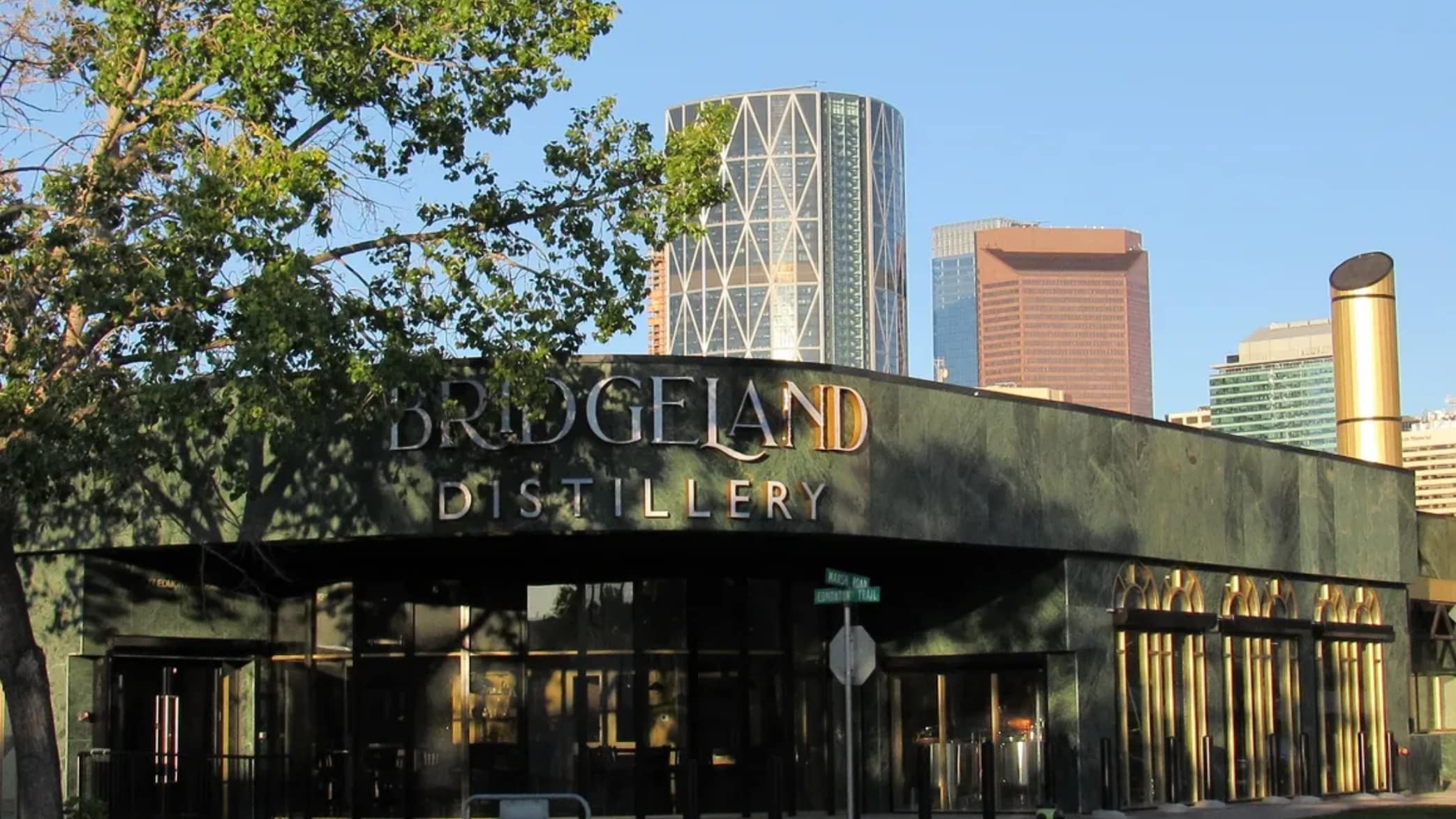 Photo of the Bridgeland Distillery Building